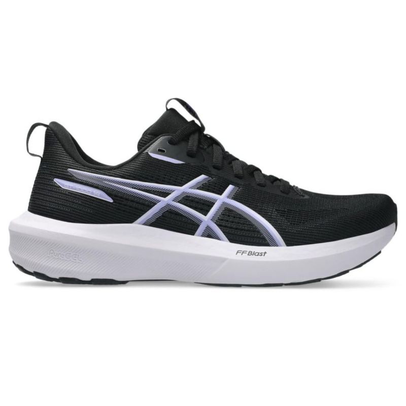 Zapatillas de running para mujer ASICS GT-1000 14 negro/lila 25 cm