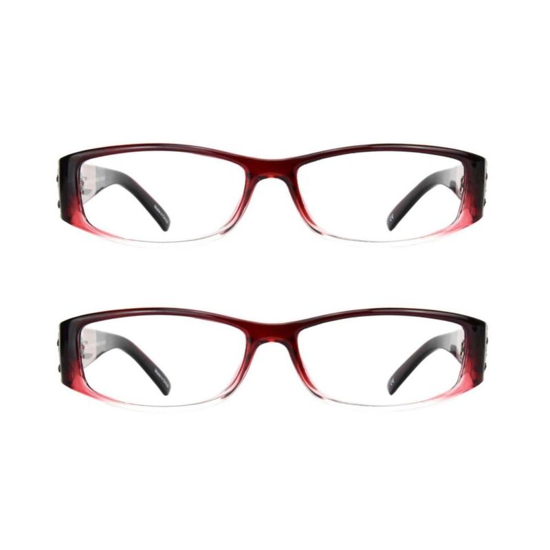 Anteojos de Lectura EYEBOGO Kaylee Burdeos Pack de 2 4.00x