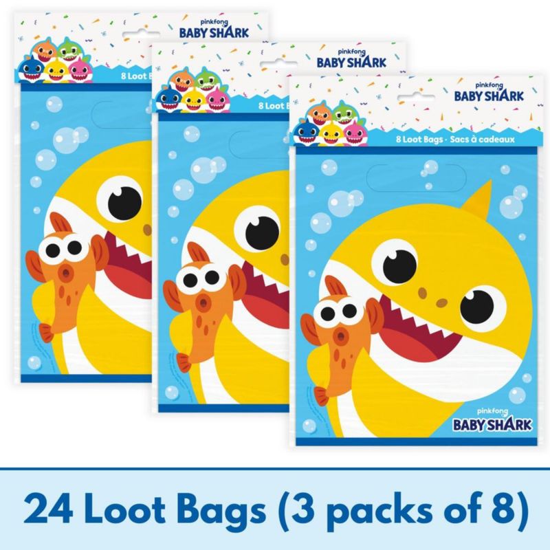 Bolsas de regalo Baby Shark – Pack de 24