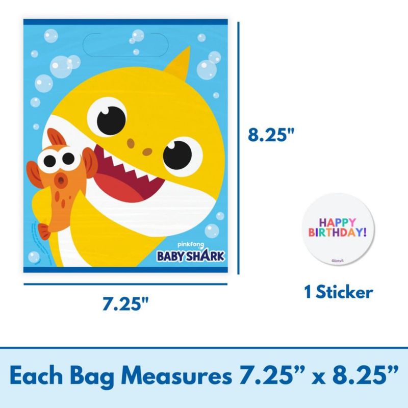 Bolsas de regalo Baby Shark – Pack de 24