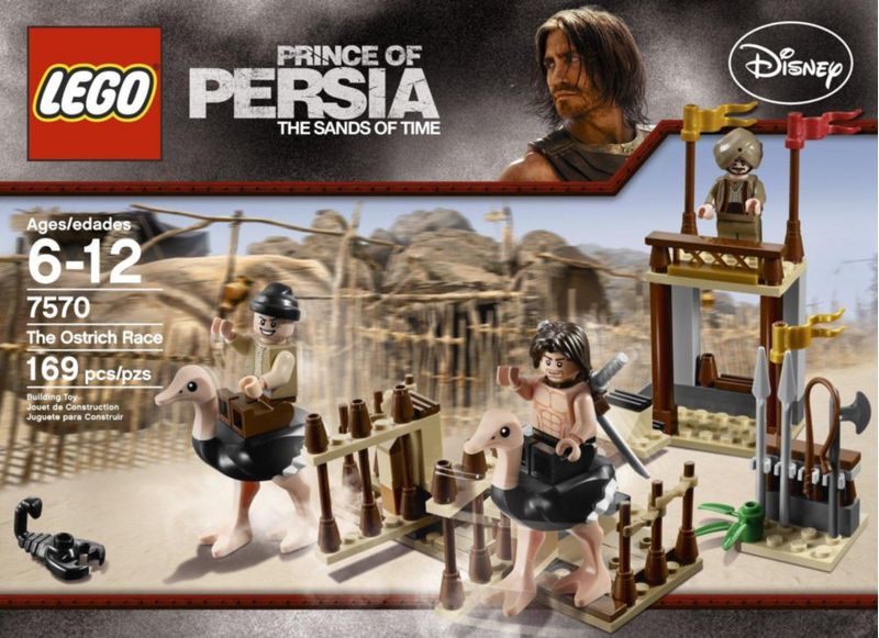 Figura LEGO Prince of Persia La Carrera del Avestruz (7570) 169 Piezas