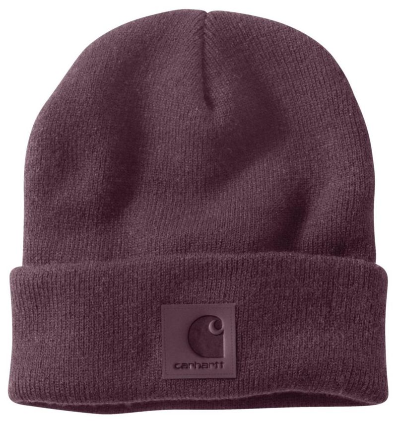 Gorro Carhartt talla única color Cereza profundo
