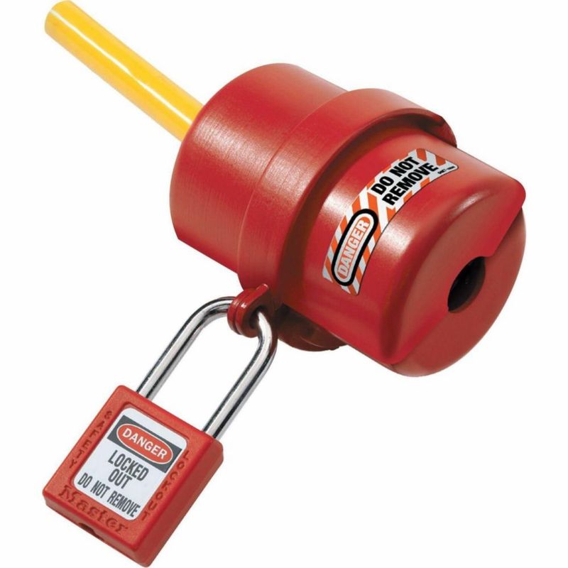 Bloqueo y Etiquetado Master Lock 487 para Enchufes de 110 y 220V