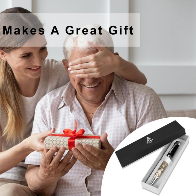 Set de regalo masónico de bolígrafo TREASURE GURUS LLC