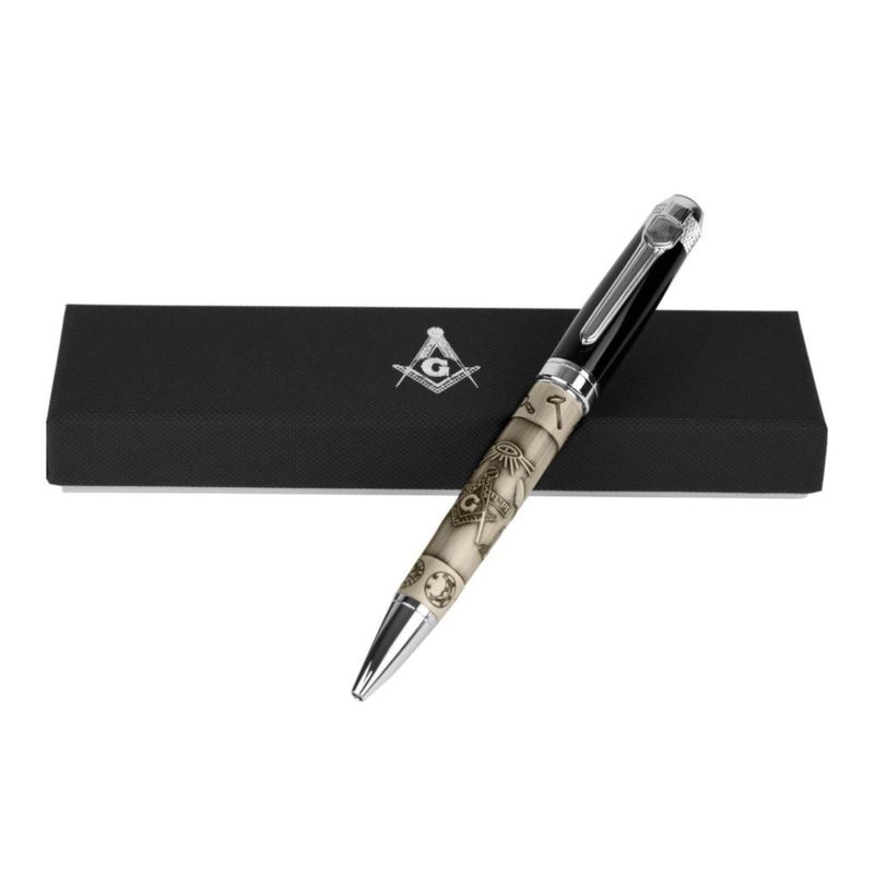Set de regalo masónico de bolígrafo TREASURE GURUS LLC