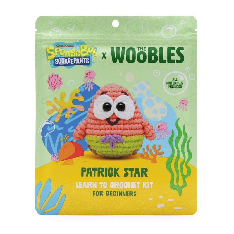 Kit de crochet The Woobles – Bob Esponja: Patricio Estrella