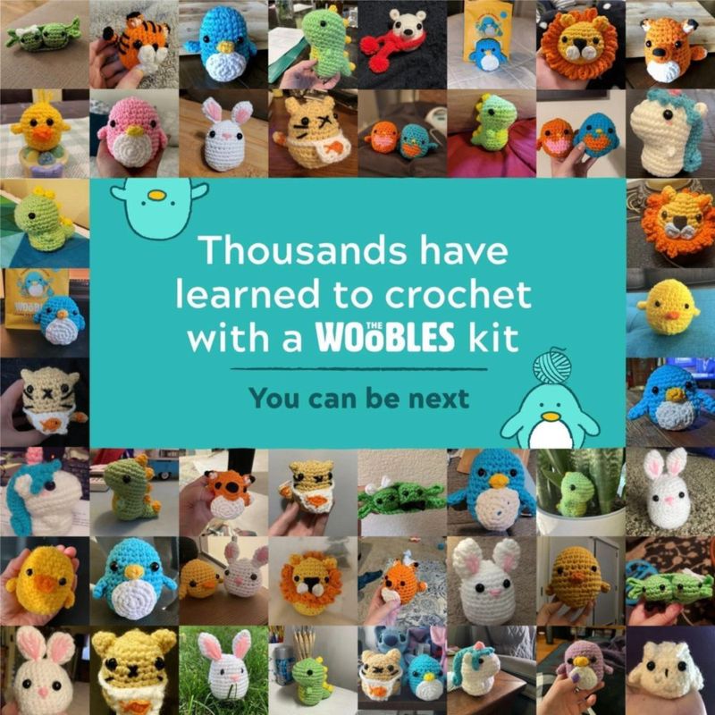 Kit de crochet The Woobles – Bob Esponja: Patricio Estrella