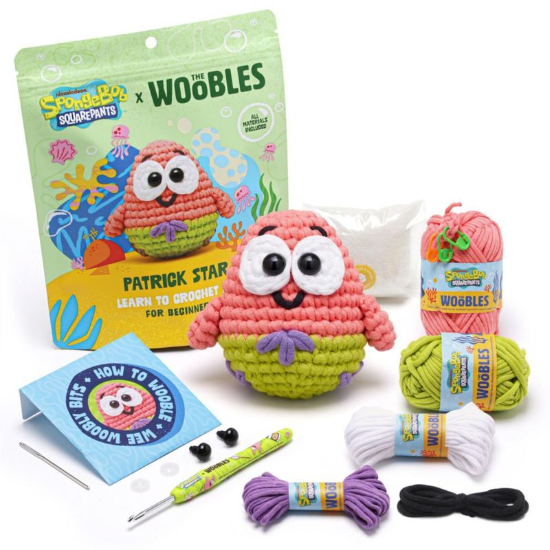 Kit de crochet The Woobles – Bob Esponja: Patricio Estrella