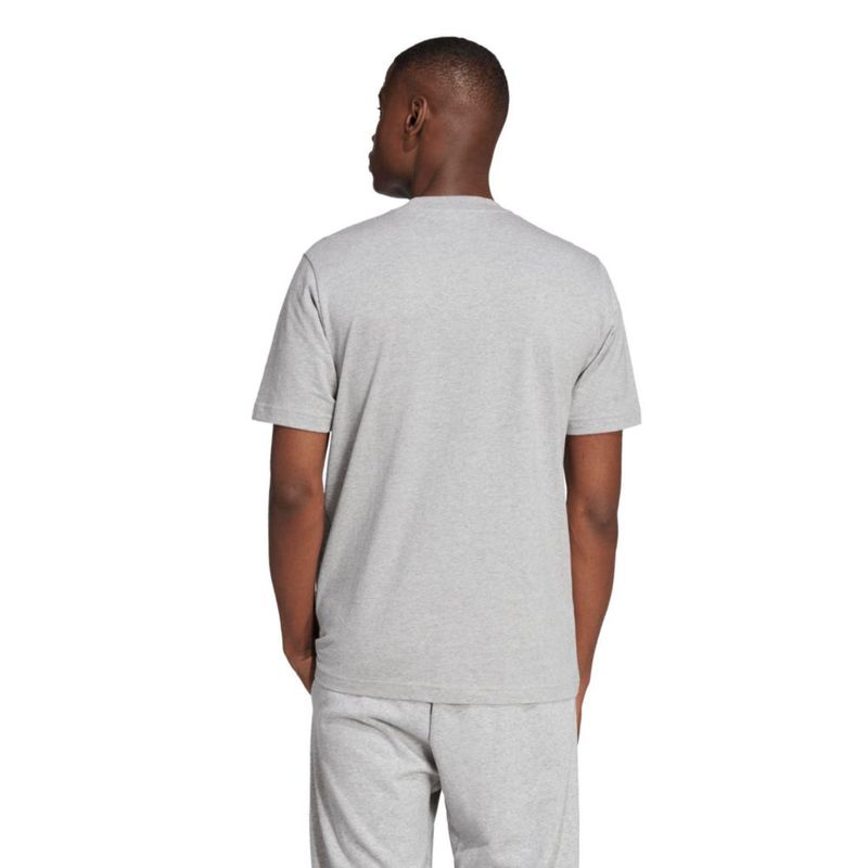 Camiseta adidas Essentials talla XL gris jaspeado/negro