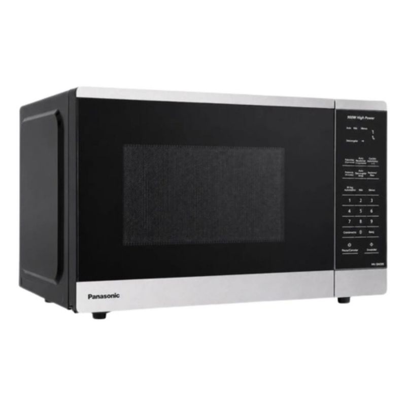 Set Microondas Panasonic NN-SB43QSRPH 0.9p3 + 3 Tuppers Vidrio Borosilicato