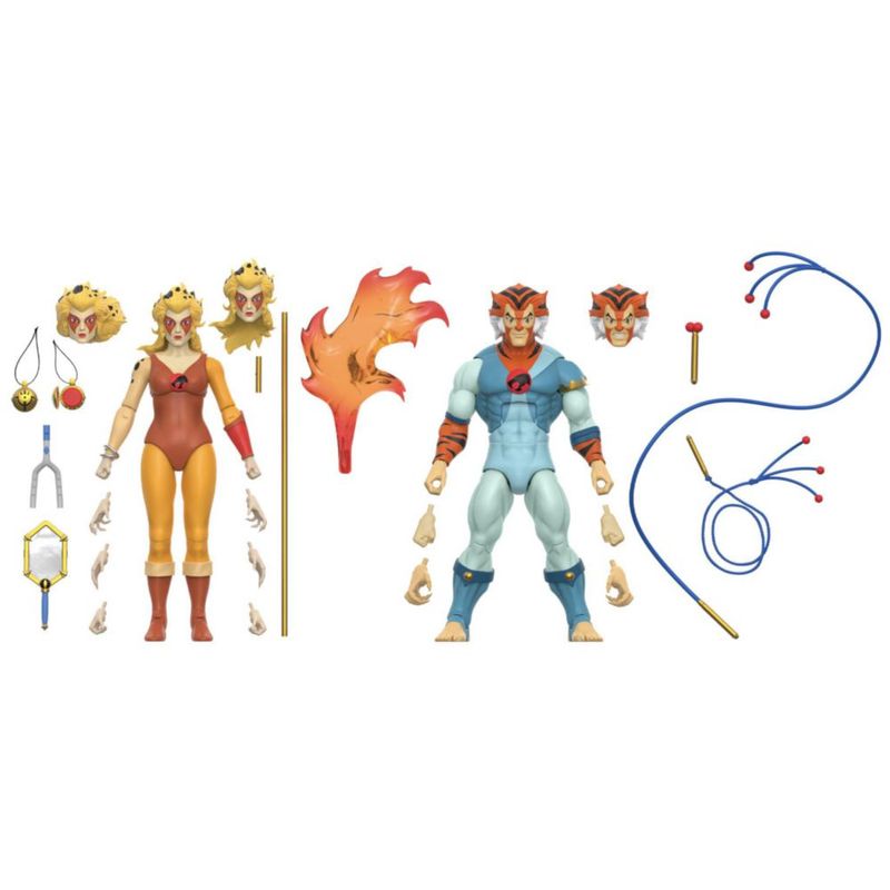 Figura de acción Super7 Cheetara 18 cm con accesorios