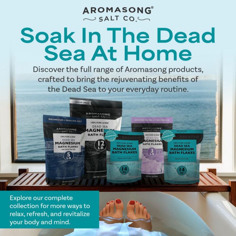 Sales de Baño Aromasong 397 g Copos de Cloruro de Magnesio