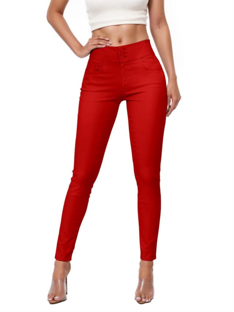 PANTALONES Hybrid & Company P44870SK ROJO S