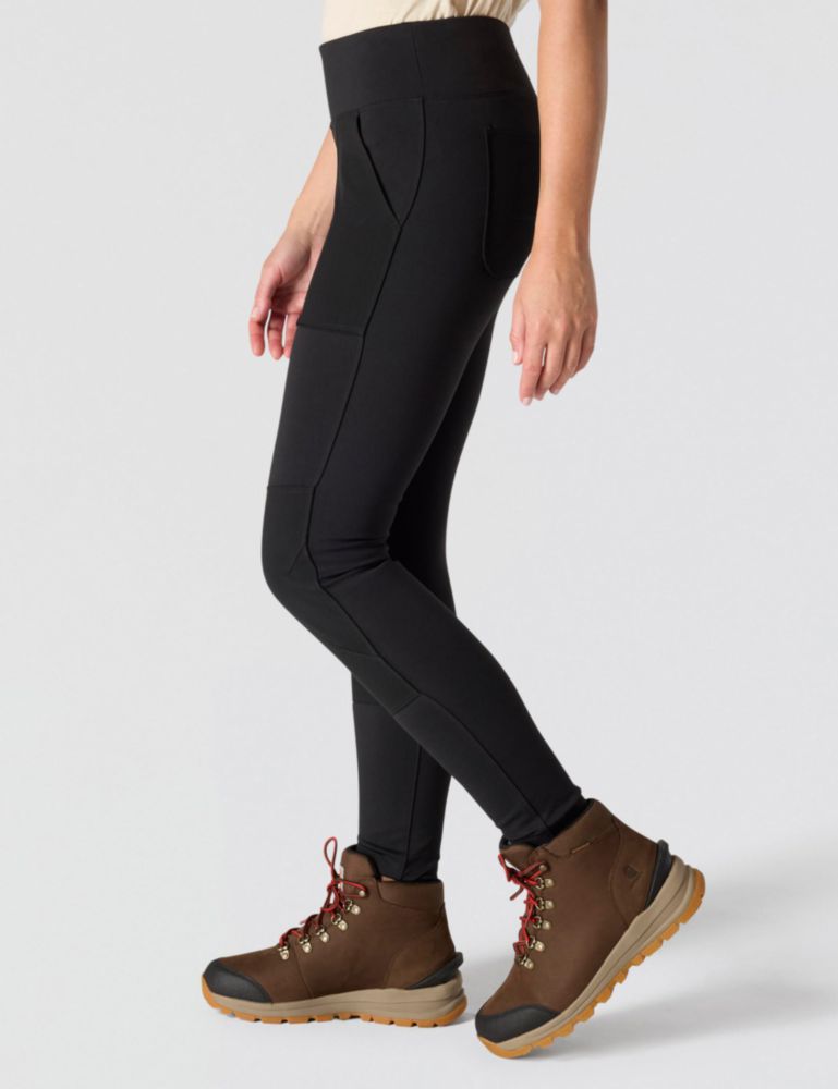 Legging Carhartt Force Fitted Negro Talla Mediana Alta