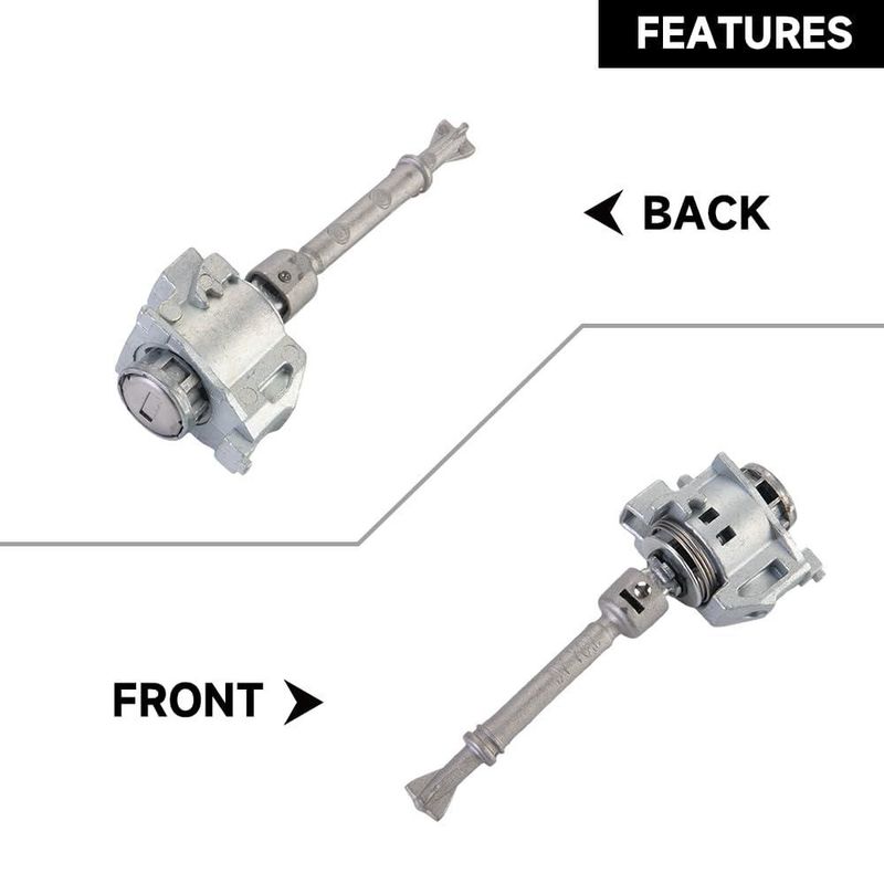 Cilindro de Cerradura de Puerta YOLLKY para Honda Accord 2013‑2017
