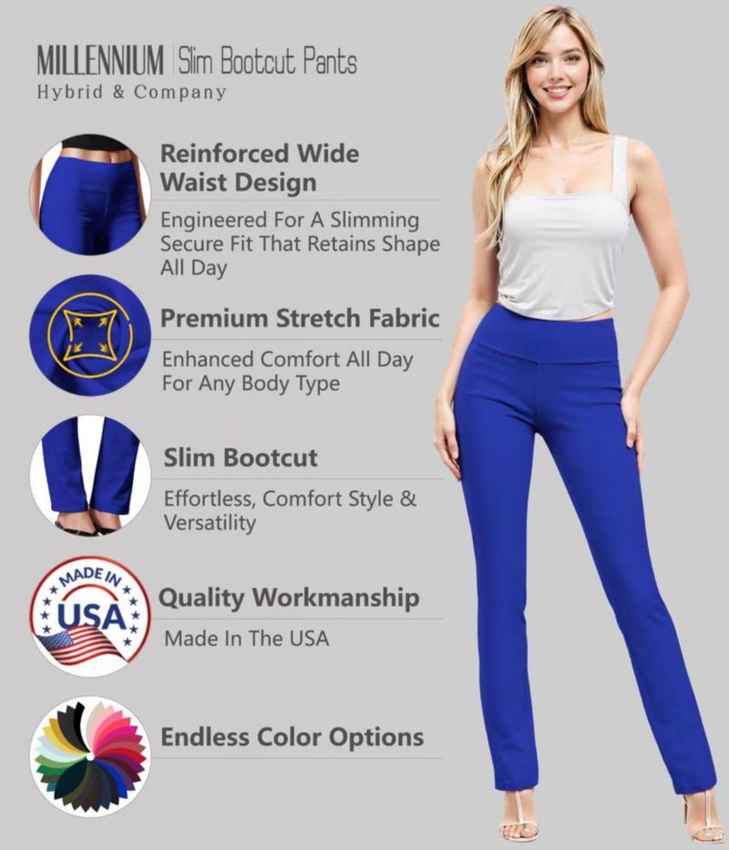 PANTALONES Hybrid & Company P44972BLX Royal 1X