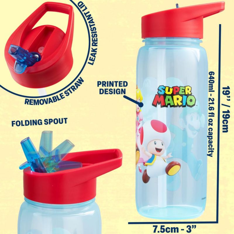 Set de Lonchera Get Trend Super Mario 640 ml Libre de BPA