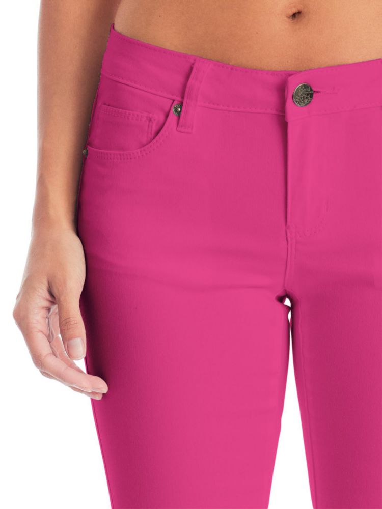 Bermudas femeninas Hybrid & Company fucsia talla 22