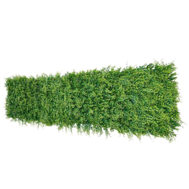 Panel de Cercado VEVOR 51 cm × 51 cm Pack de 12 Fondo de Vegetación