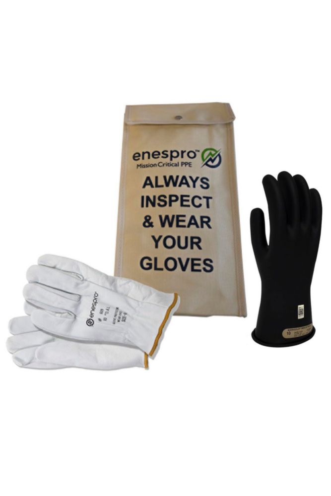 Kit de Guantes Eléctricos Enespro 500 V/750 V Talla 9