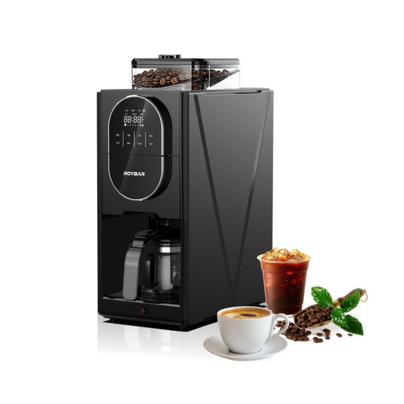 Cafetera programable con molinillo ESaure jarra de 650 ml