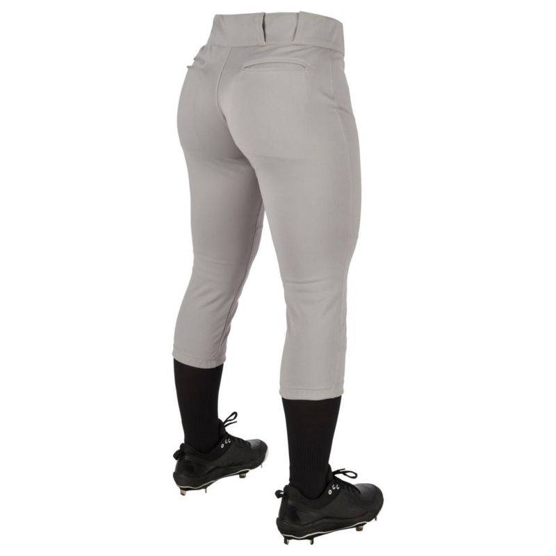 Pantalones CHAMPRO para mujer talla S gris para torneo de sóftbol