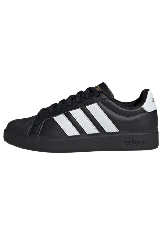 Zapatillas adidas Streetalk para mujer Negro/Blanco/Metalizado dorado Talla 6