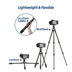 Trípode Fotopro P-2 de 71 cm con Cabezal Esférico de Fibra de Carbono