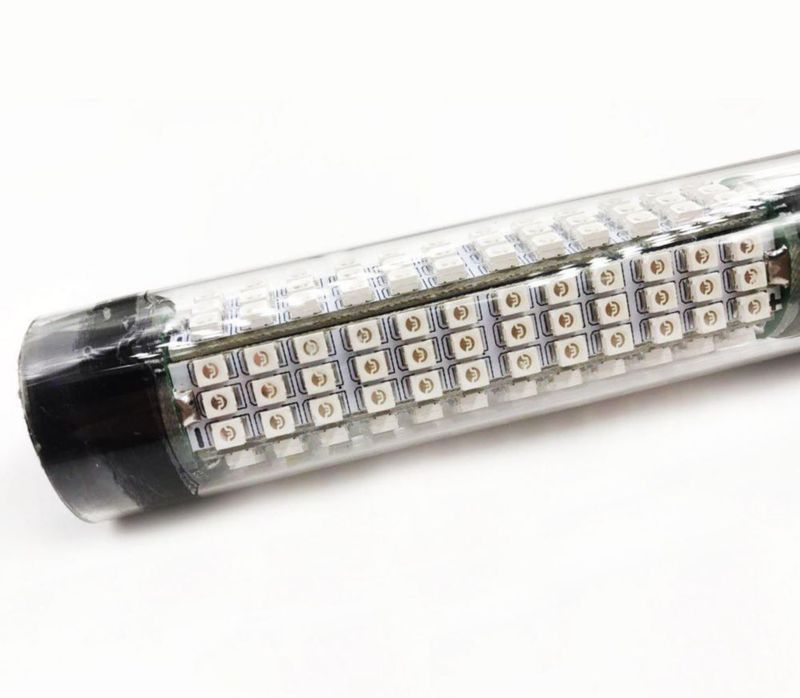Luz de pesca subacuática SAMDO 12V 180 LED 1080 lúmenes verde
