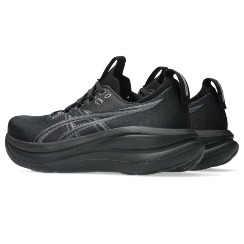 Zapatillas de running para hombre ASICS Gel‑Nimbus 28 talla 12 (negro/gris grafito)