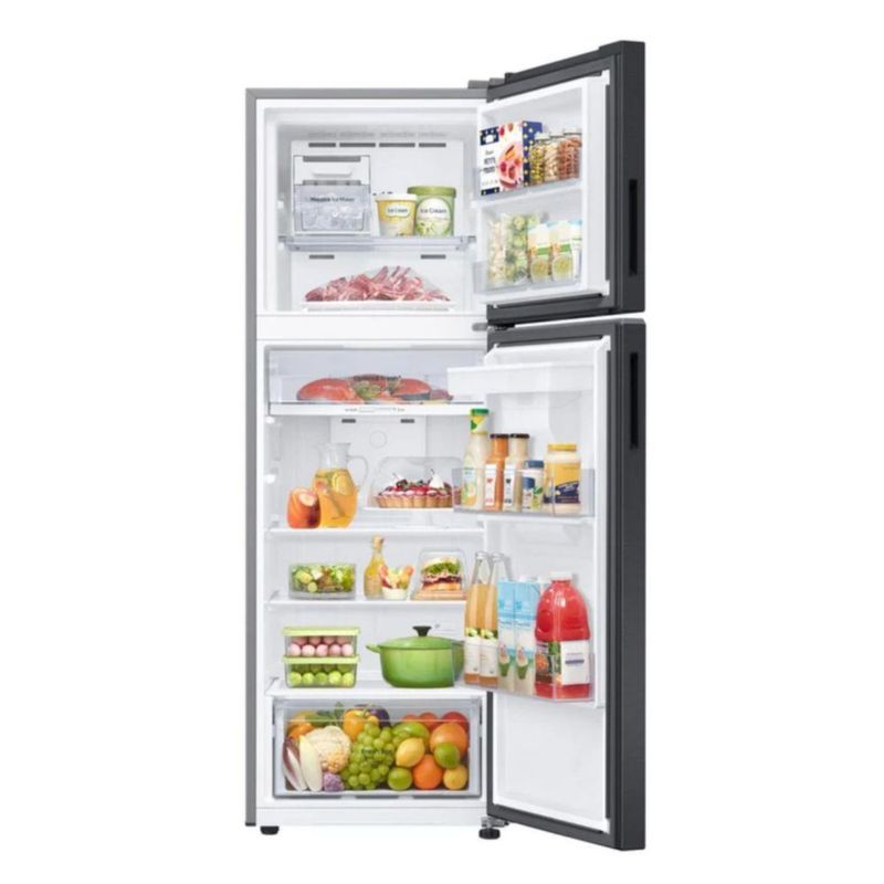 Refrigerador Samsung 11 Pies Top Mount con Despachador de Agua Digital Inverter Negro RT31DG5724B1