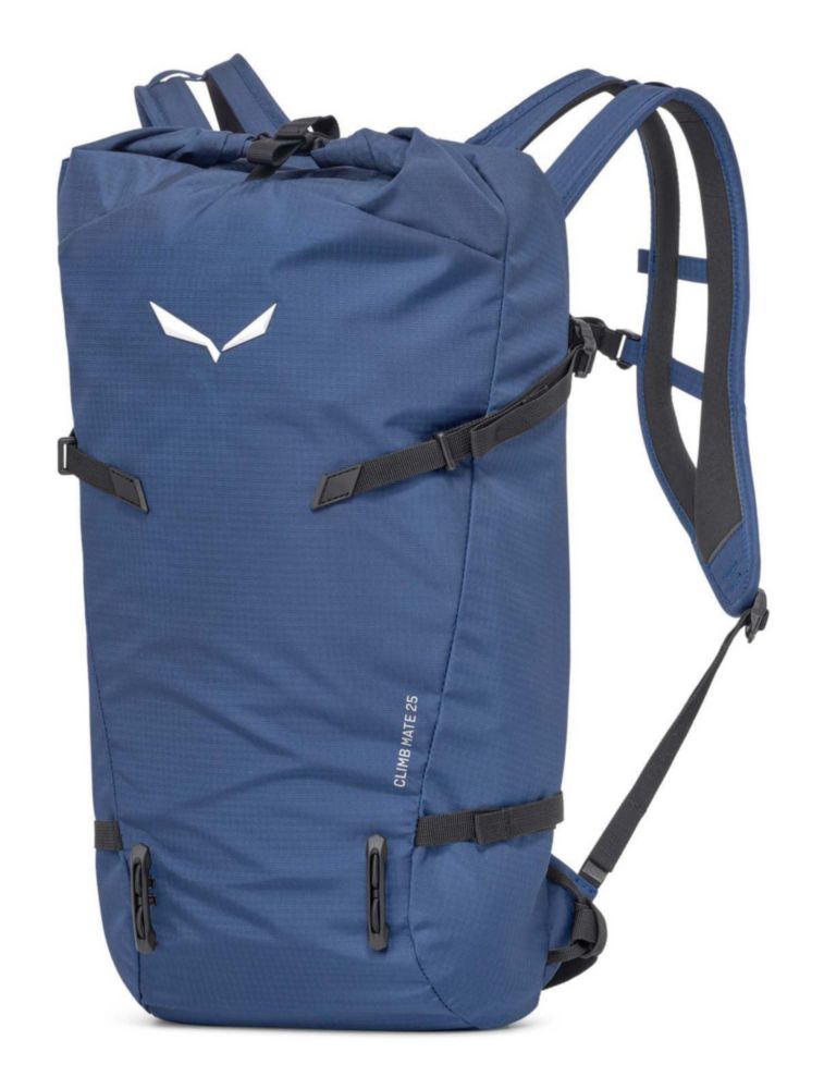Mochila Salewa Climb Mate 25 Azul Profundo/Negro