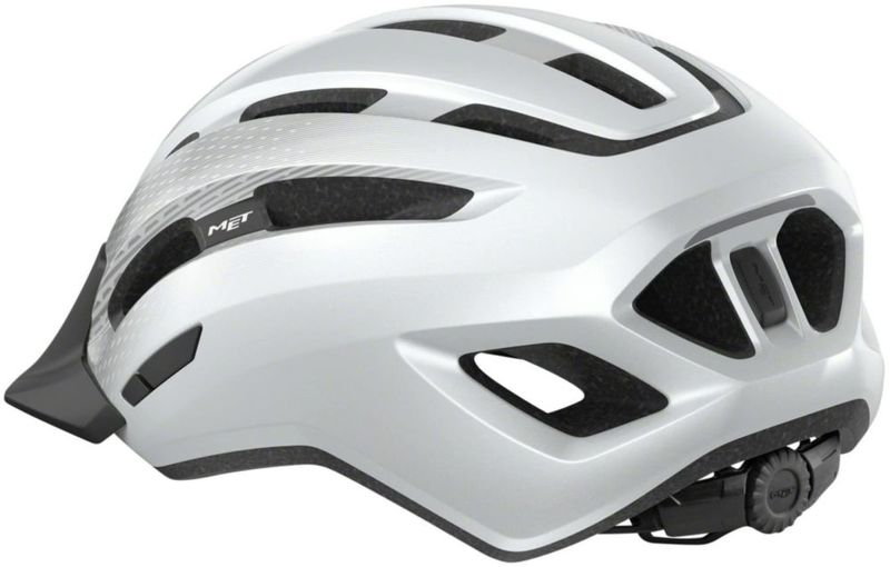 Casco MET Downtown MIPS blanco brillante S/M