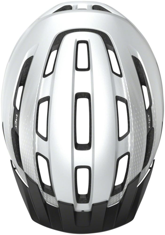 Casco MET Downtown MIPS blanco brillante S/M