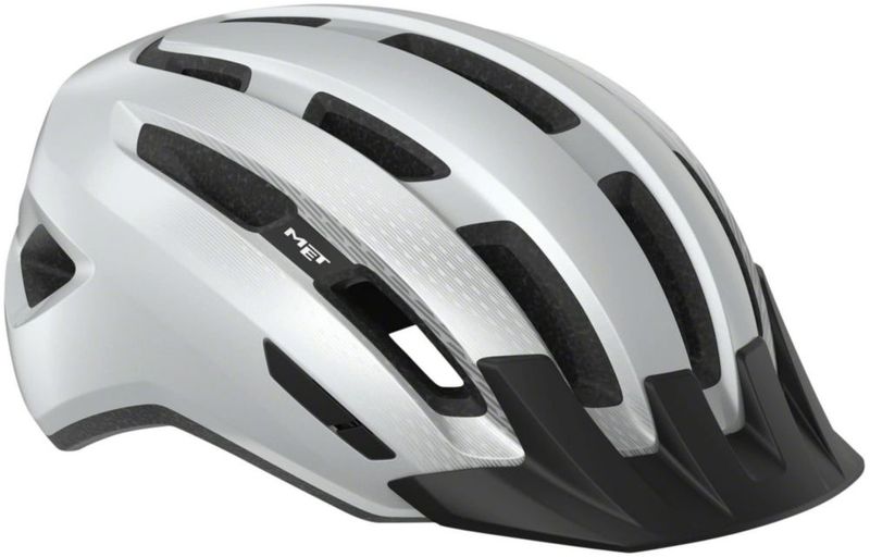 Casco MET Downtown MIPS blanco brillante S/M