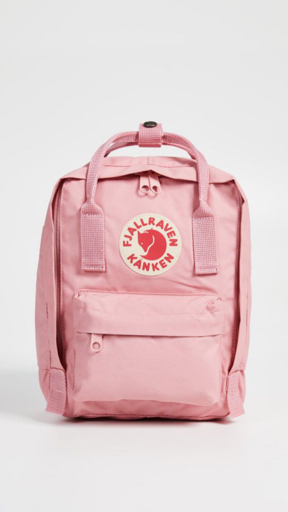Mochila Fjallraven Kanken Mini para mujer de nailon rosa