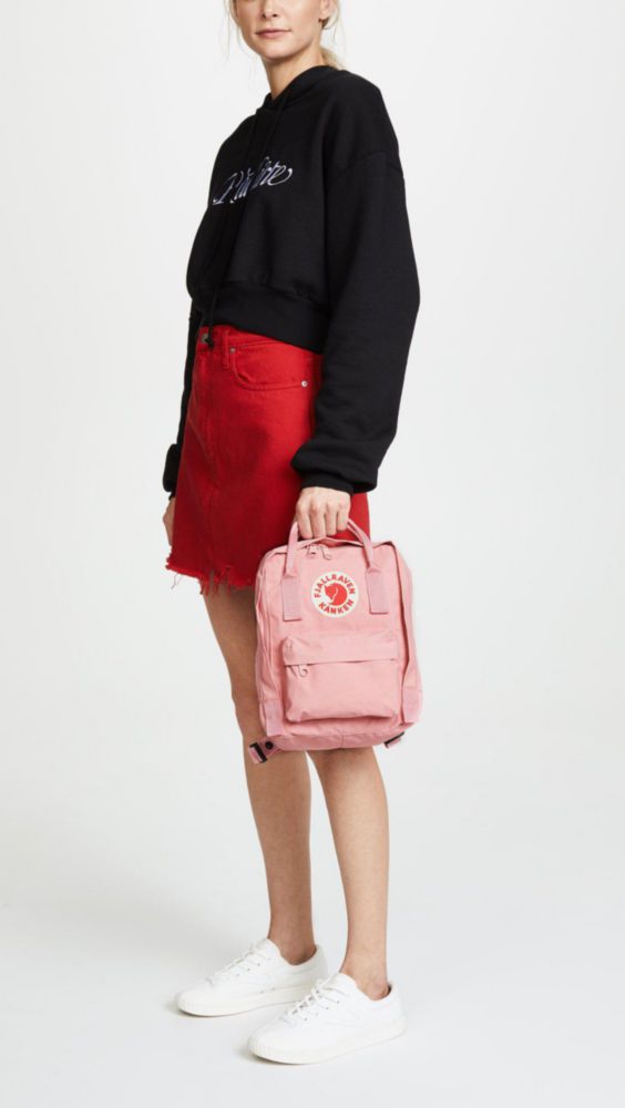 Mochila Fjallraven Kanken Mini para mujer de nailon rosa