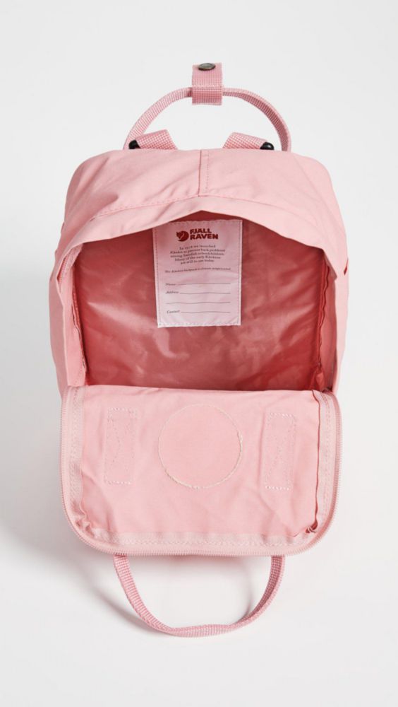 Mochila Fjallraven Kanken Mini para mujer de nailon rosa