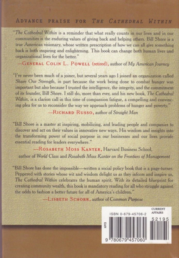 Libro Random House Books for Young Readers – The Cathedral Within