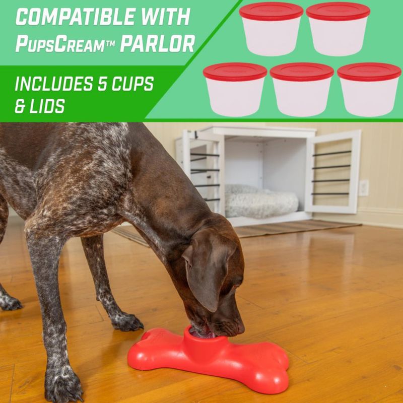 Soporte para golosinas de perro GoSports tazas reutilizables antideslizantes
