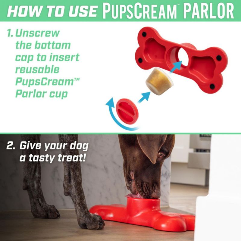 Soporte para golosinas de perro GoSports tazas reutilizables antideslizantes