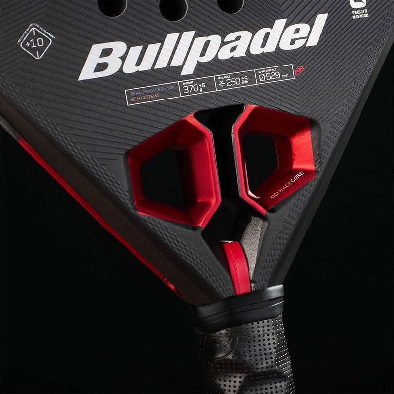 Raqueta de pádel Bullpadel Hack 05 Hybrid 365‑375 g