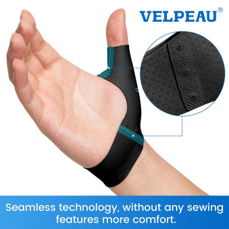 Férula Elástica de Soporte para Pulgar Velpeau 2 Piezas Talla L