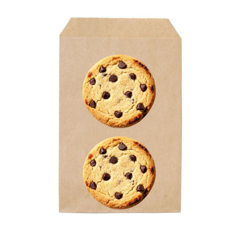 Bolsas de papel kraft FOCCIUP 10x15 cm Marrón - Pack de 100
