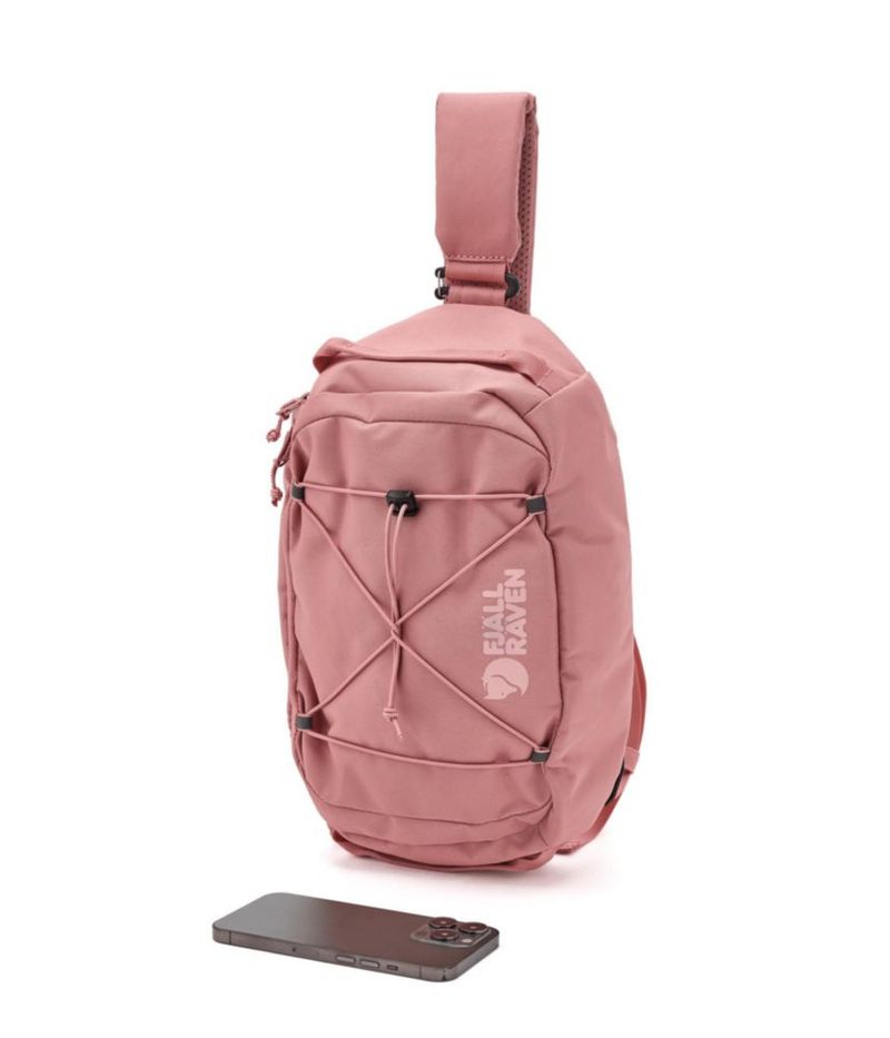 Bolso bandolera Fjällräven Skule Sling 6 Rosa empolvado Talla única