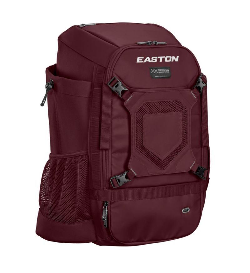 Mochila de equipamiento Easton 55 x 33 x 25 cm granate para béisbol