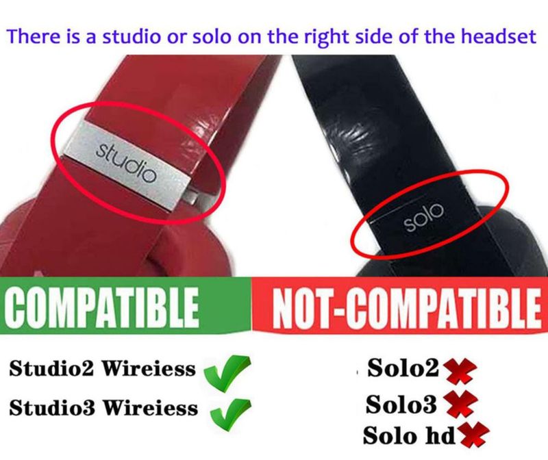 Kit de reparación de banda para auriculares SRALOY Studio 2.0/3.0 inalámbricos