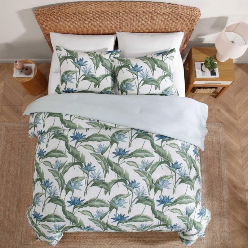 Juego de Edredón Tommy Bahama Queen 234 × 244 cm + 2 fundas de almohada