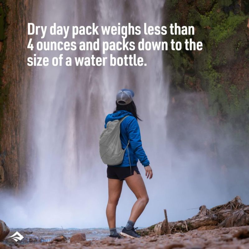Mochila Sea to Summit 22 L Ultra‑SIL Dry Azul Atoll