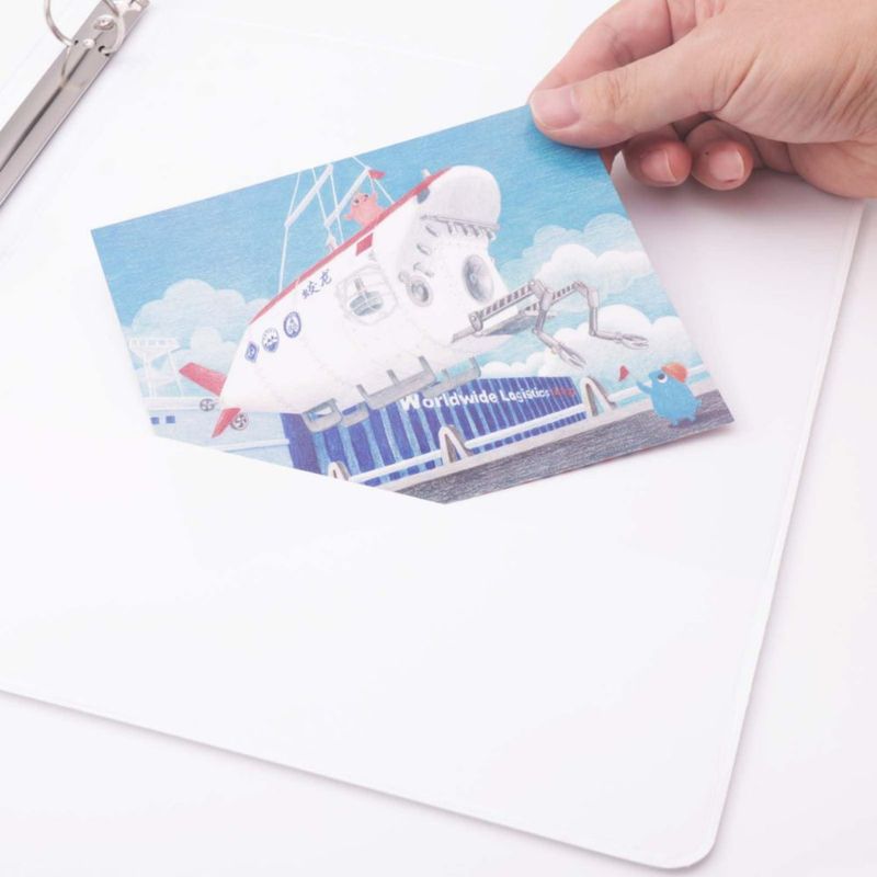 Carpeta de anillas COMIX 25 cm paquete de 8 color blanco capacidad 200 hojas